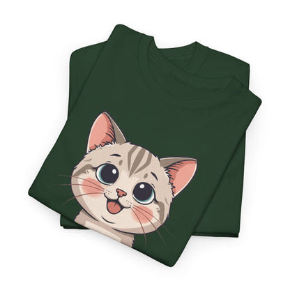 Domestic Shorthair Cat Love T-Shirt — Cute Kitten Graphic Tee