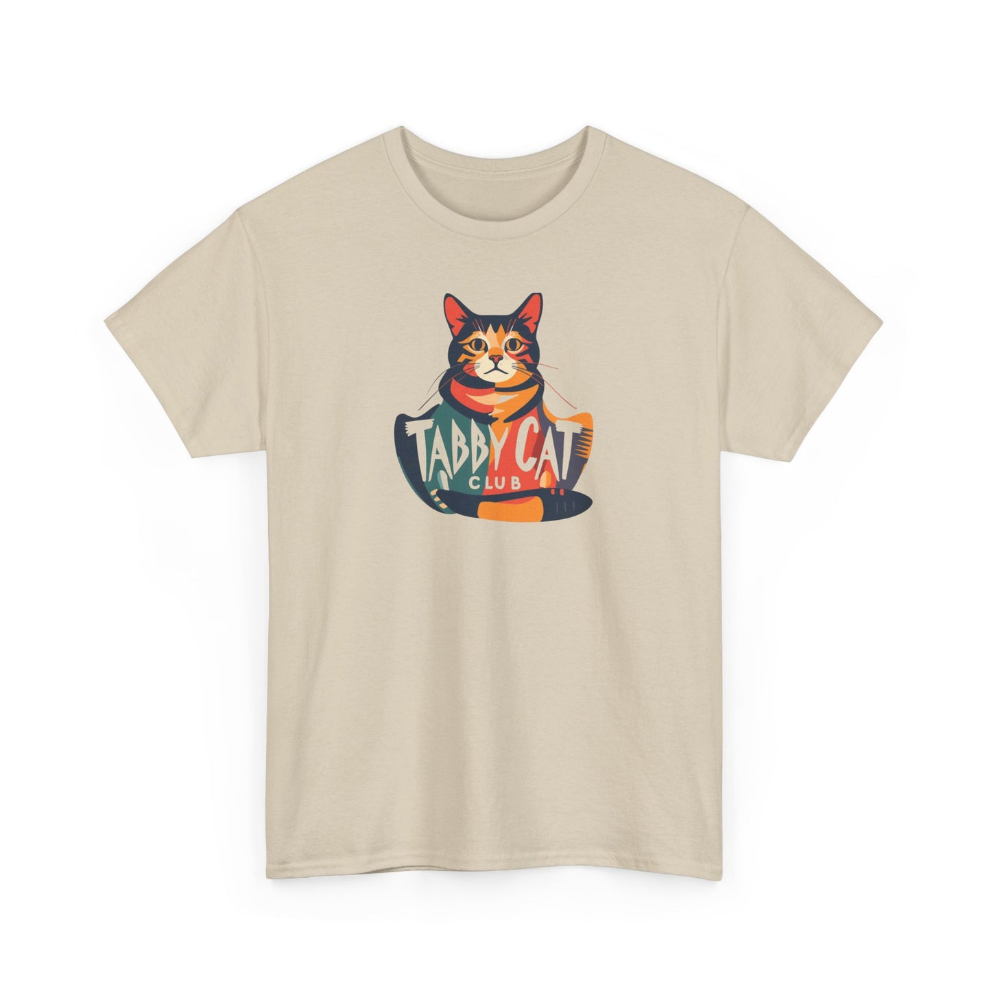 Taddy Cat Club T-Shirt — Cute Tabby Cat Graphic Tee
