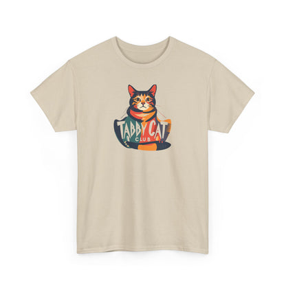 Taddy Cat Club T-Shirt — Cute Tabby Cat Graphic Tee
