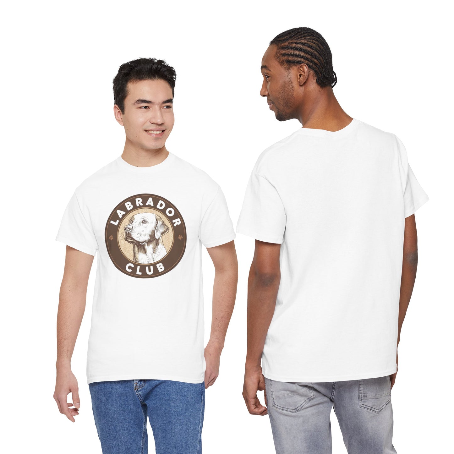 Labrador Club T‑Shirt - Retro Badge Dog Lover Tee
