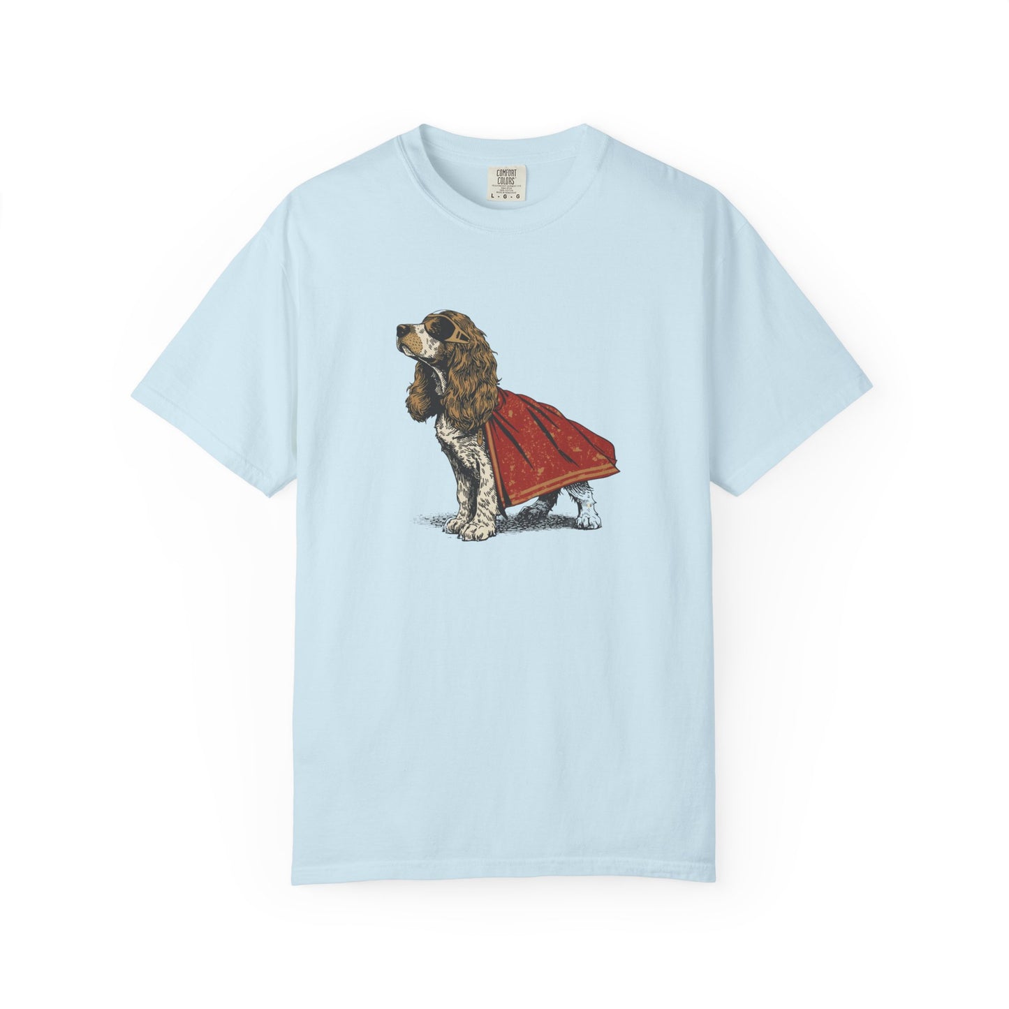 Cape & Curls: Cocker Spaniel Hero Tee
