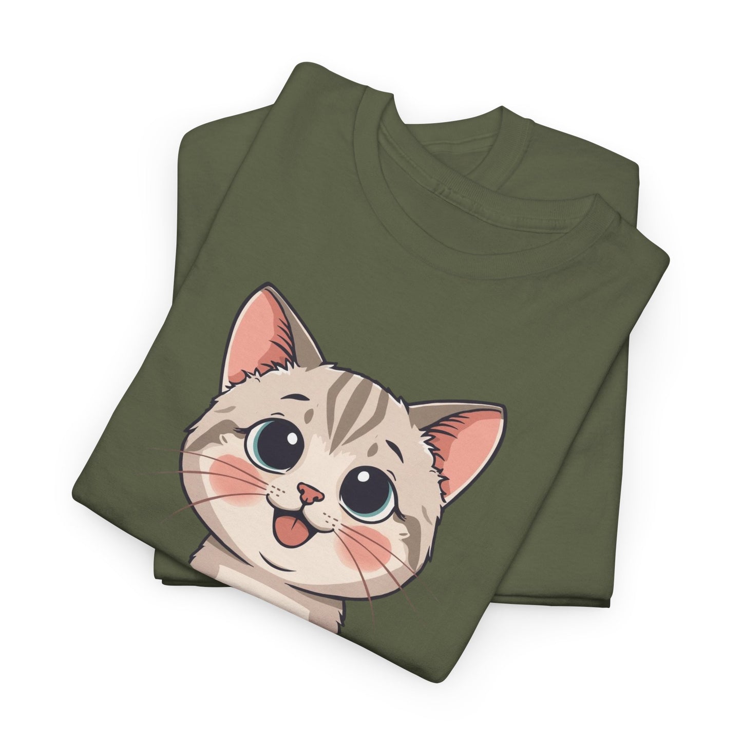 Domestic Shorthair Cat Love T-Shirt — Cute Kitten Graphic Tee