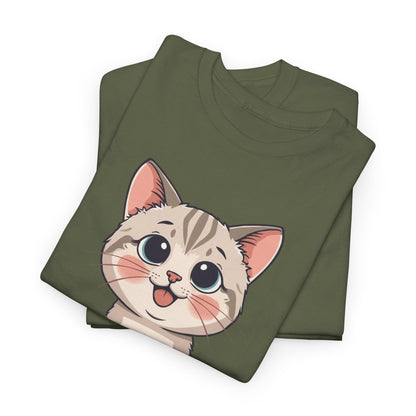 Domestic Shorthair Cat Love T-Shirt — Cute Kitten Graphic Tee