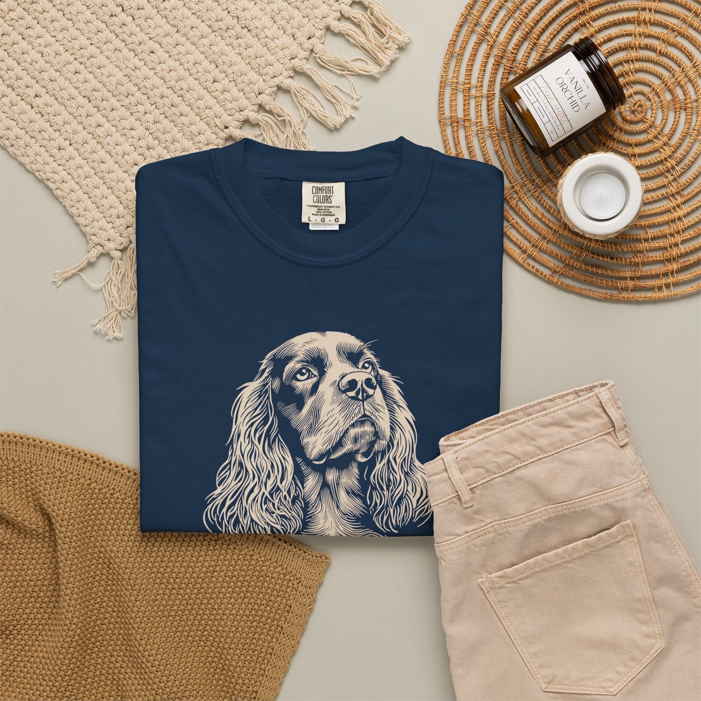 Loyal Eyes Cocker Spaniel Tee