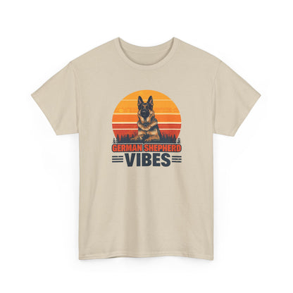 German Shepherd Vibes T-Shirt - Dog Lover Tee