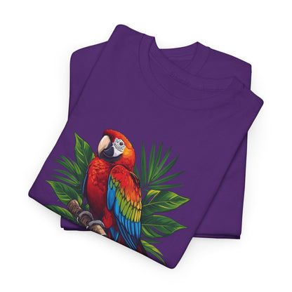 T-Shirt — Tropical Parrot Graphic Tee