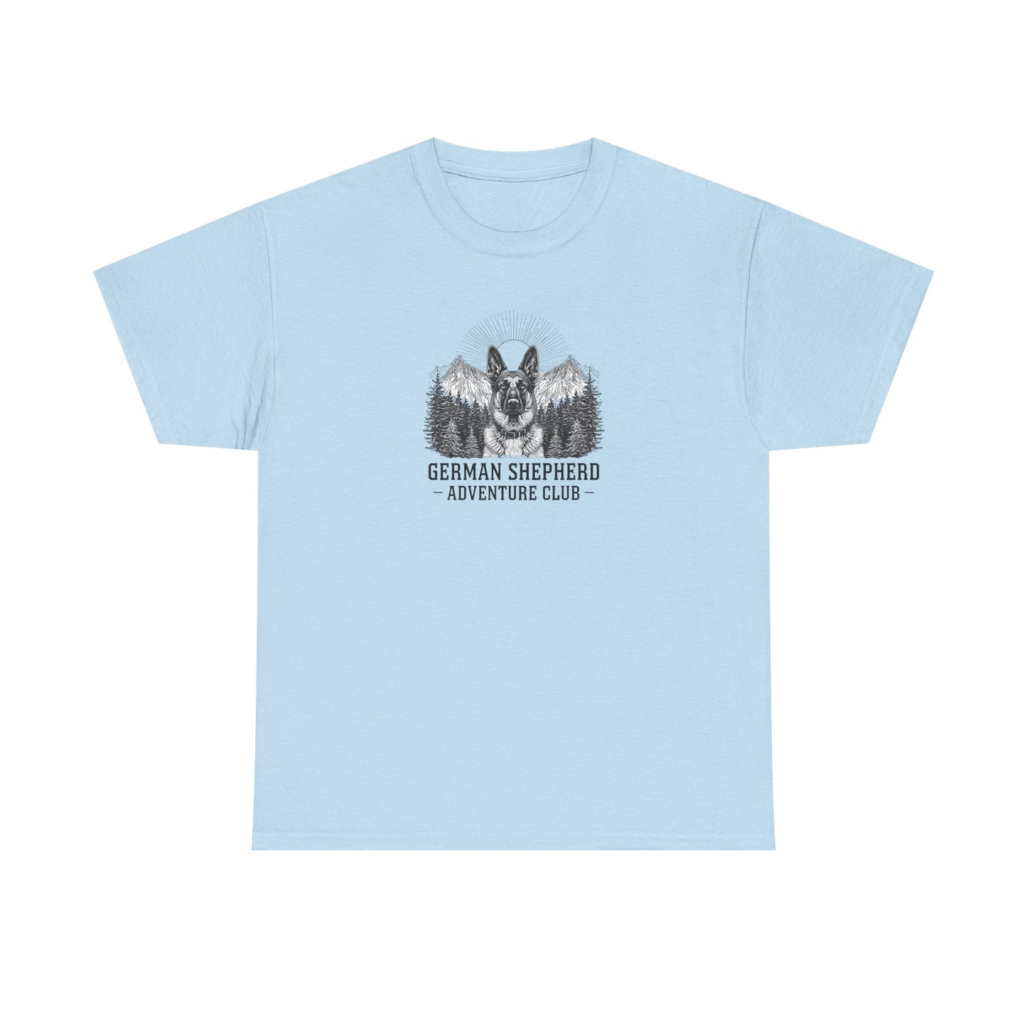German Shepherd Adventure Club T-Shirt - Outdoor Dog Lover Tee