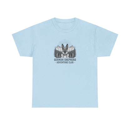 German Shepherd Adventure Club T-Shirt - Outdoor Dog Lover Tee