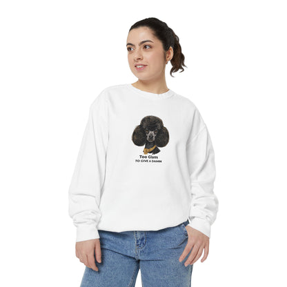 Poodle Portrait Sweatshirt | Poodle Gifts for Dog Lovers | Graphic Sweatshirt