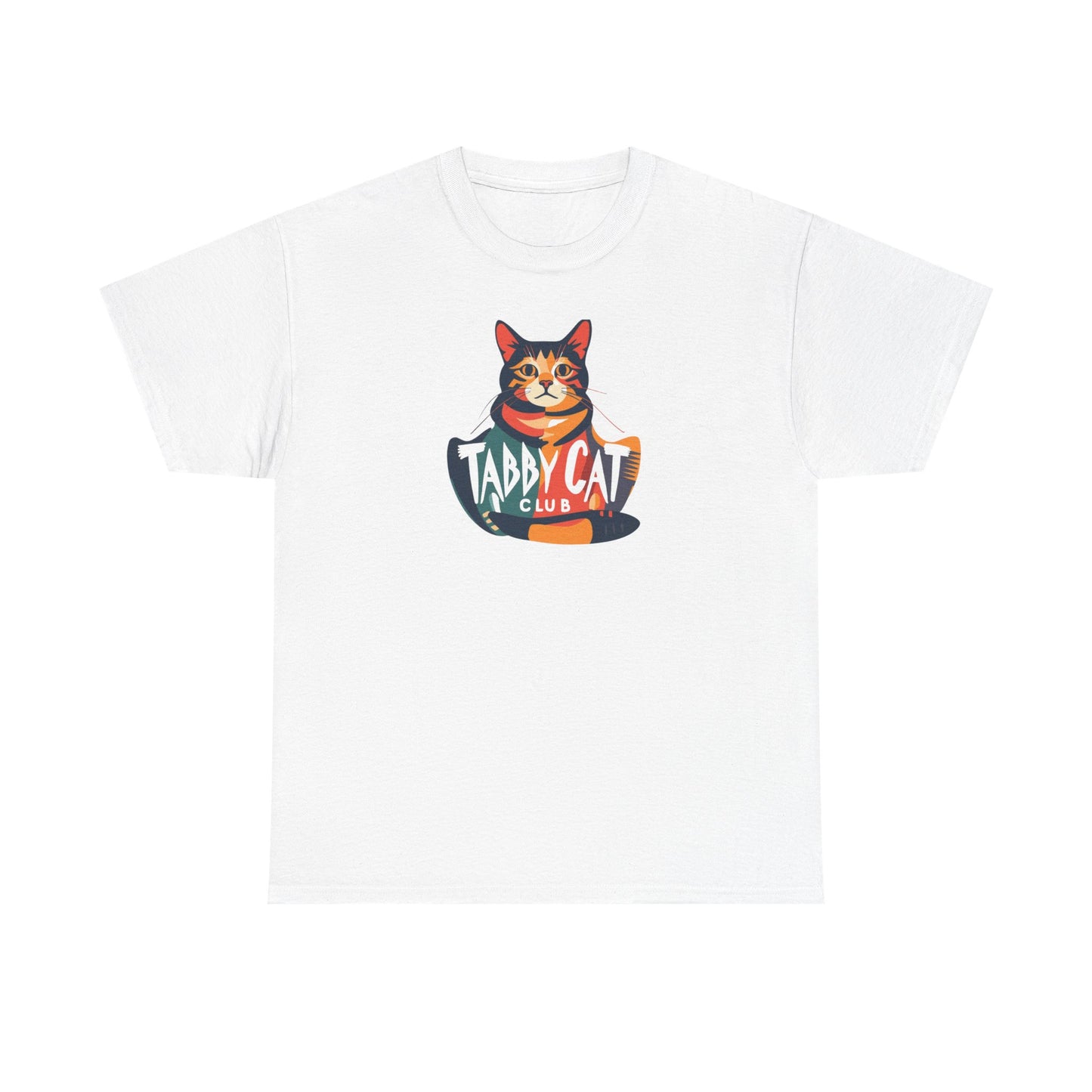 Taddy Cat Club T-Shirt — Cute Tabby Cat Graphic Tee