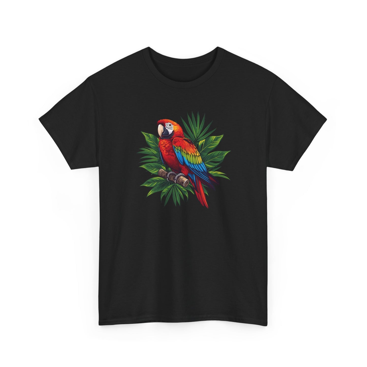 T-Shirt — Tropical Parrot Graphic Tee