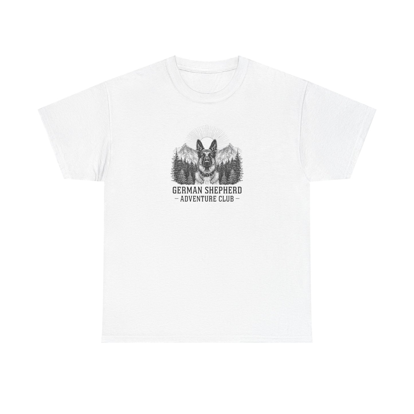 German Shepherd Adventure Club T-Shirt - Outdoor Dog Lover Tee