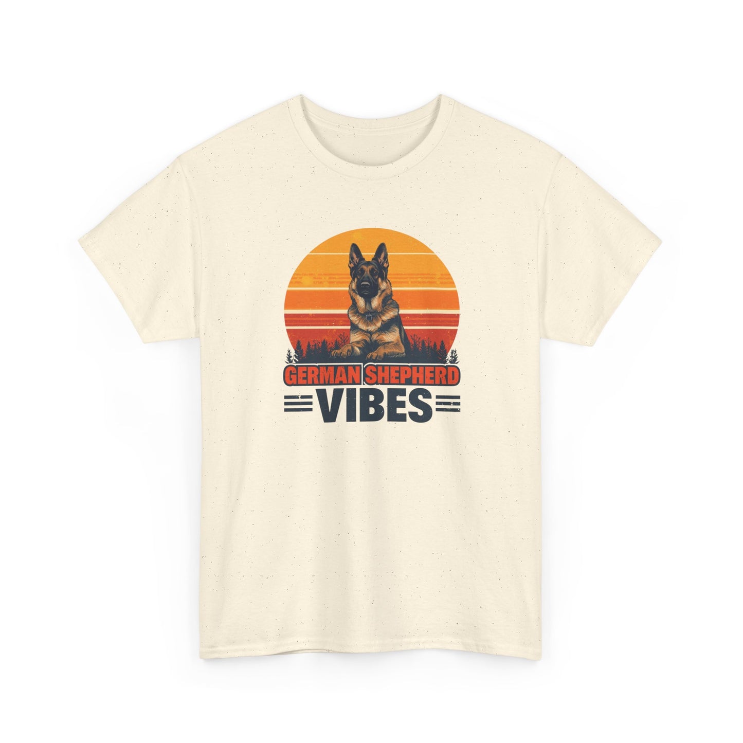 German Shepherd Vibes T-Shirt - Dog Lover Tee