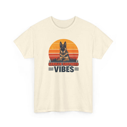 German Shepherd Vibes T-Shirt - Dog Lover Tee