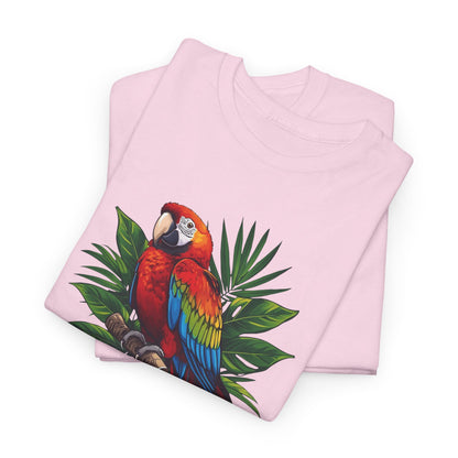 T-Shirt — Tropical Parrot Graphic Tee