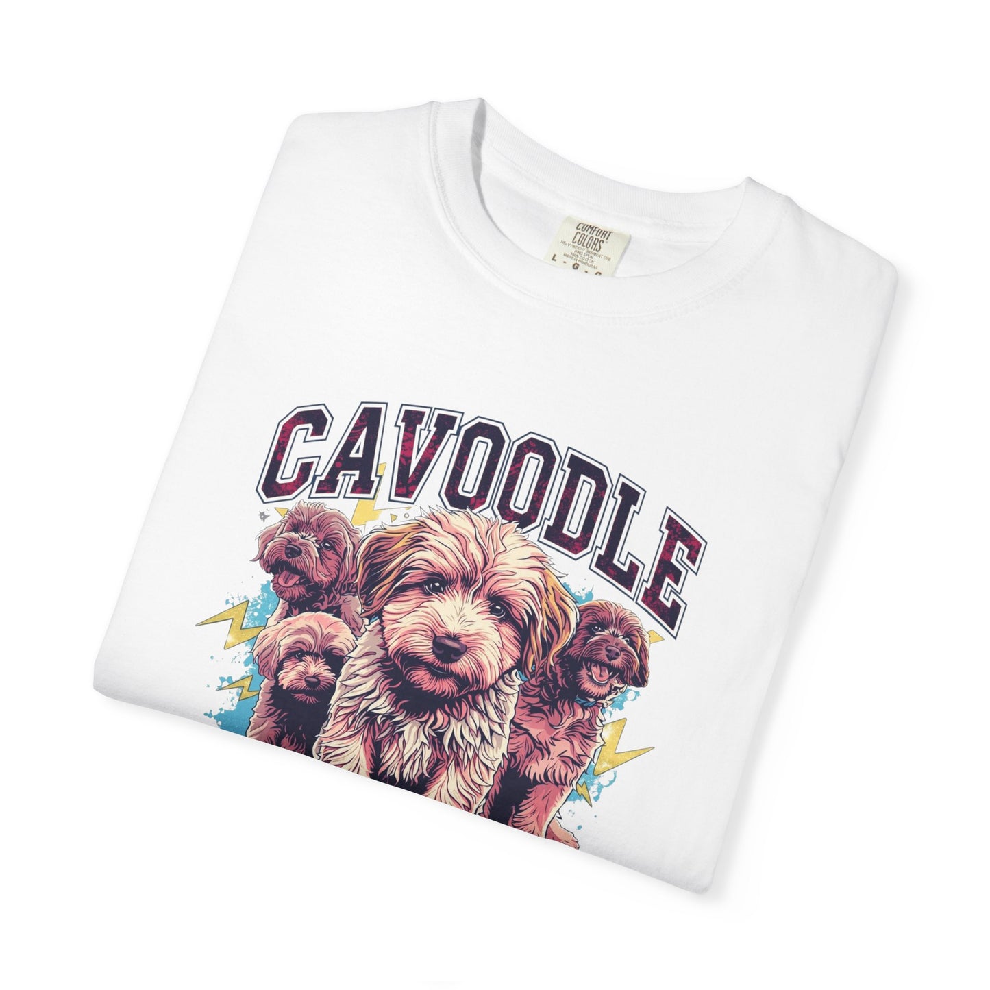 Cavoodle Obsessed T‑Shirt - Vintage Dog Lover Tee