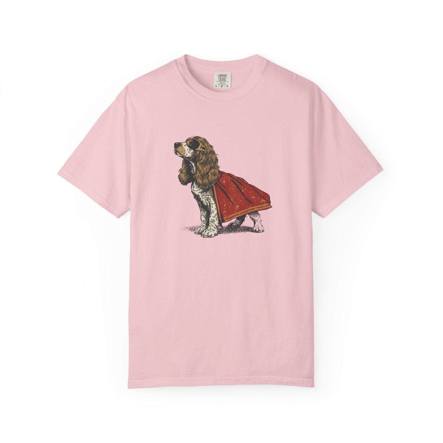 Cape & Curls: Cocker Spaniel Hero Tee
