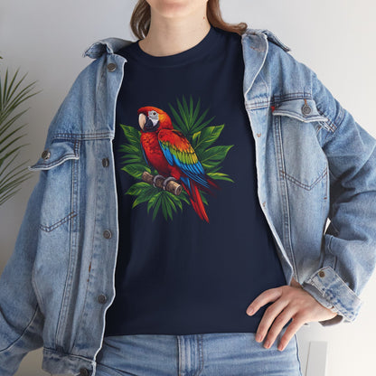 T-Shirt — Tropical Parrot Graphic Tee