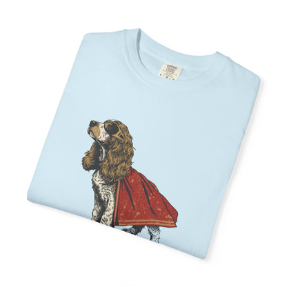 Cape & Curls: Cocker Spaniel Hero Tee