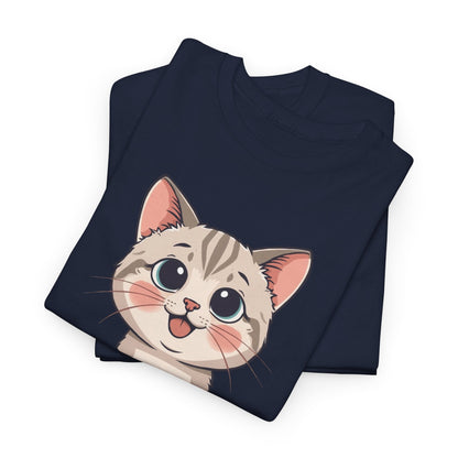 Domestic Shorthair Cat Love T-Shirt — Cute Kitten Graphic Tee