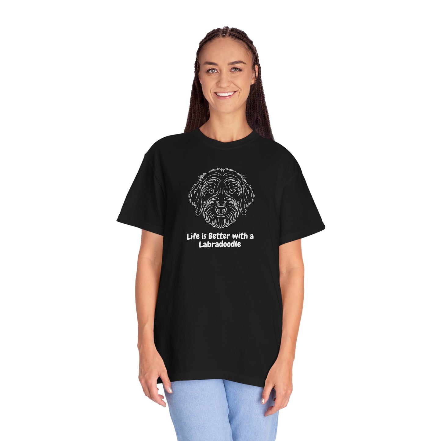 Life Is Better With a Labradoodle T-Shirt | Cute Dog Lover Gift Tee