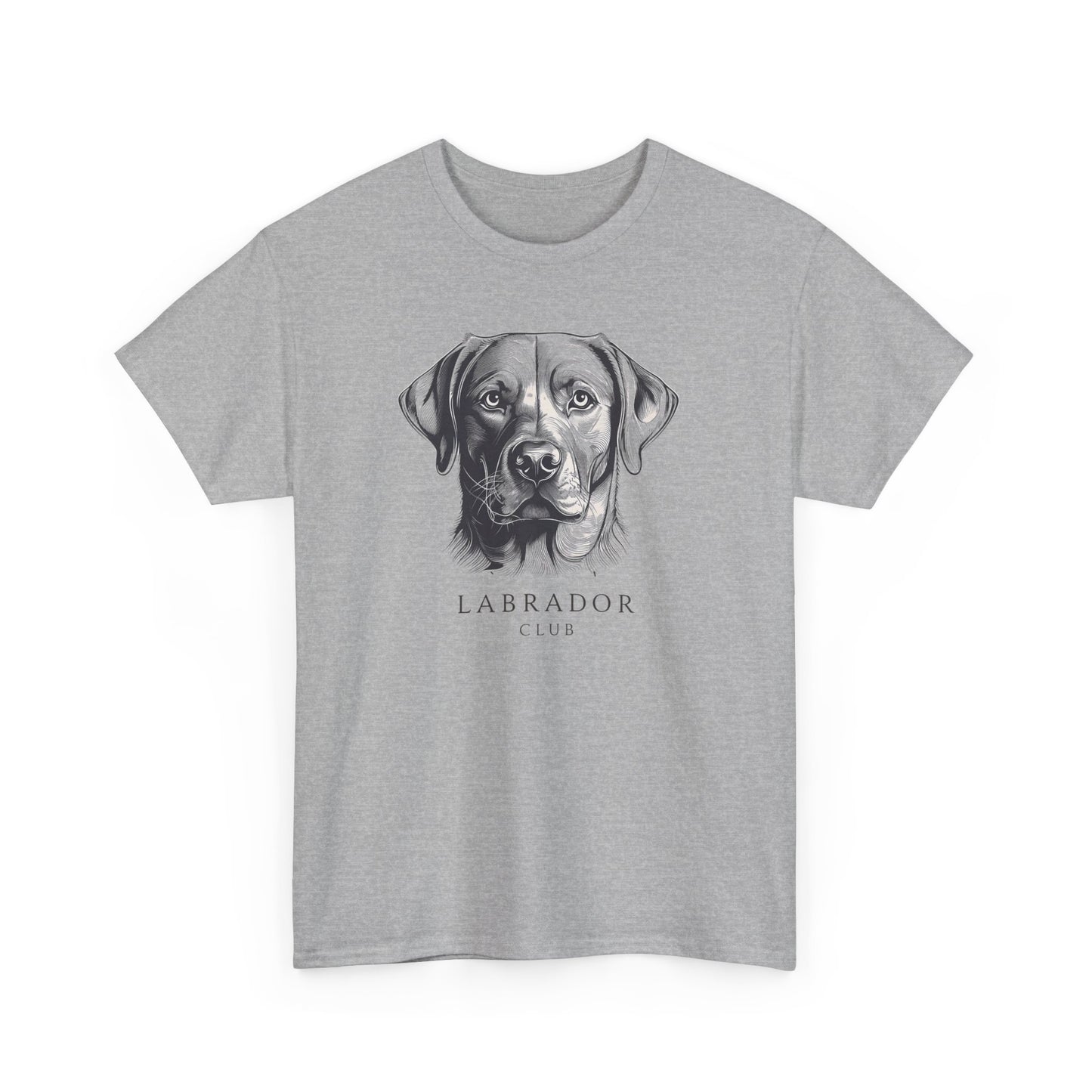 Labrador Portrait T-Shirt — Realistic Dog Illustration Tee