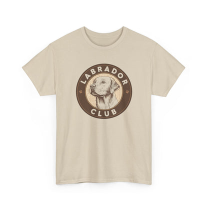 Labrador Club T‑Shirt - Retro Badge Dog Lover Tee